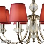 Подвесная люстра iLamp Magic P2344-8 Никель+белый