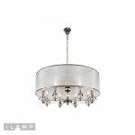 Подвесная люстра iLamp Chelsea P2400-8 Nickel