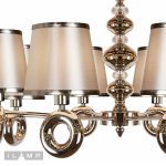 Подвесная люстра iLamp Brooklyn P2401-8 Nickel