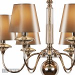 Подвесная люстра iLamp Rolling P2406-6  Nickel