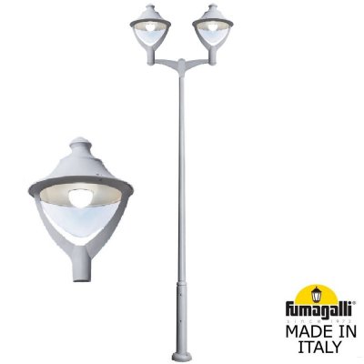 Парковый фонарь  FUMAGALLI EKTOR 4000/MIDIPILAR/BEPPE 2L LED-HIP P50.372.A20.LXH27