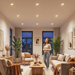 Skytek SkyPORT.53 MOD P53M2 Манжет для светильника Золотой