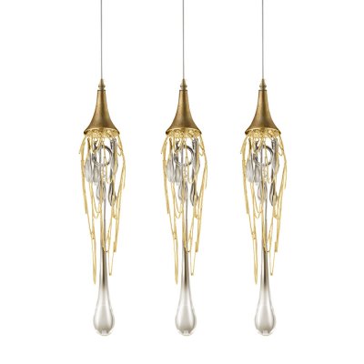 Подвесной светильник Delight P68009M-3 gold