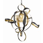 Люстра Delight P68057L black/gold