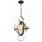 Подвесной светильник Delight P68057S black/gold