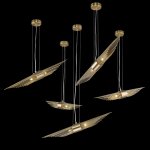 Подвесной светильник Delight P68069-2 antique brass