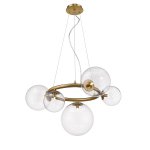 Люстра Delight P68092-5 brass