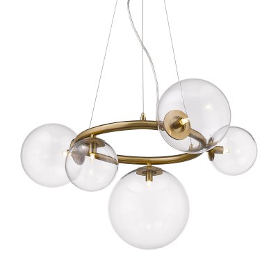 Люстра Delight P68092-5 brass