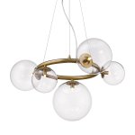 Люстра Delight P68092-5 brass