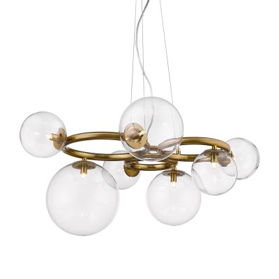 Люстра Delight P68092-7 brass