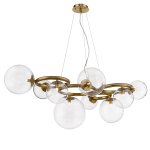 Люстра Delight P68092-9 brass