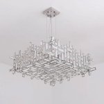 Люстра P7838-W60 chrome