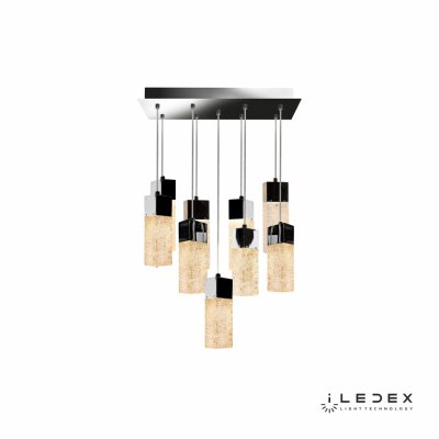 Подвесной светильник iLedex Ice P81000/9 Хром