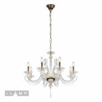 Подвесная люстра iLamp King P9372-8 Золотая