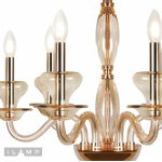 Подвесная люстра iLamp Mercury P9448-6 Gold
