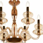 Подвесная люстра iLamp Mercury P9448-6 Gold