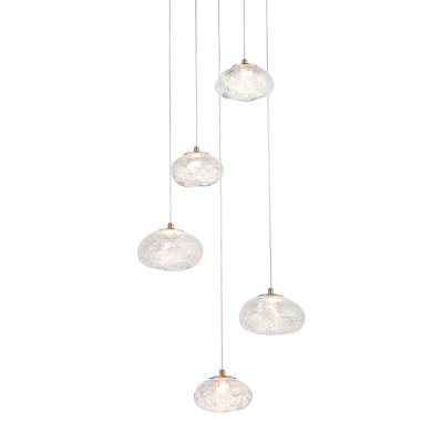 Подвесной светильник P98065-5 antique brass Подвесной светильник P98065-5 antique brass