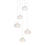 Подвесной светильник P98065-5 antique brass