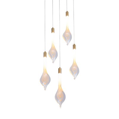 Подвесной светильник P98066-5 antique brass Подвесной светильник P98066-5 antique brass