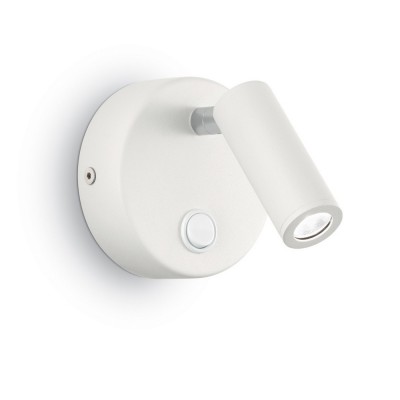 

Светильник бра Ideal lux PAGE AP1 ROUND BIANCO (142586, PAGE AP1 ROUND BIANCO