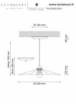 Светильник Lucia Tucci PALERMO 650.1