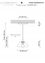 Светильник Lucia Tucci PALERMO 652.1
