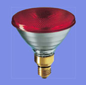 Лампа накаливания Philips PAR38 230V 80W Red