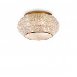 Потолочный светильник Ideal Lux PASHA PL6 ORO