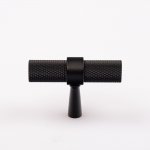 Ручка-кнопка Evora Black T