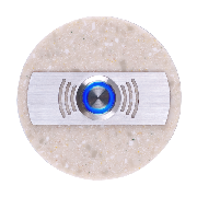 Zamel Кнопка звонка декоративная круглая (темный) (PDK 252(темный))