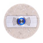 Zamel Кнопка звонка декоративная круглая (темный) (PDK 252(темный))