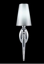 Светильник настенный бра Crystallux PER AP1 CHROME/SILVER PER