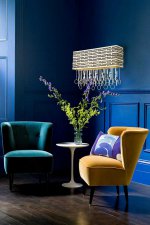 Светильник настенный бра Lucia Tucci PERSO W4930.3 gold&black