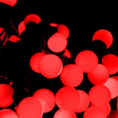 Гирлянда светодиодная Gauss PH716013703 50LED 5 метров IP65 шарики красные