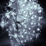 Гирлянда Gauss "Цветы вишни" 5м, 220-240V IP 65 белый свет PH720013303