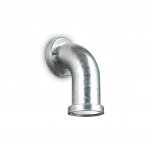 Светильник бра Ideal lux PIPELINE AP1 GALVANIZE (160597)