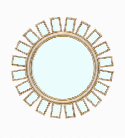 Зеркало Alvita MAK interior PL1338-2 Разноцветный