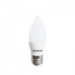 Светодиодная лампа LED 220-240V C37 4W 3000K E27 350lm Polaroid