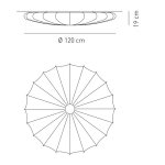 Настенный/Потолочный светильник PL MUS 120 White Axo Light