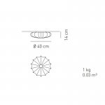Настенный светильник бра Axo Light PLMUSE40BCXXE27 MUSE