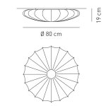 Настенный/Потолочный светильник Axo Light PLMUSE80AZXXE27