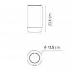 Потолочный светильник Axo Light PLURBANGBRXXLED