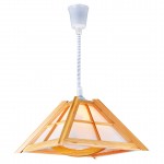 Светильник подвесной PLW0020140E27BG WOODY металл, пластик 1*E27*40W