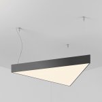 Светильник POLYGON
TRIANGLE   h100  (Сторона L-450мм) LED 20W Estetta POLYGONTRIANGLE-45-20-WH-NW