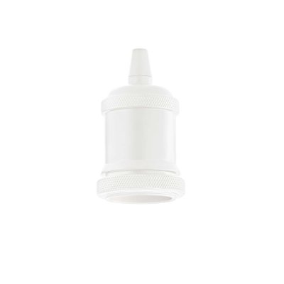 Ideal Lux PORTALAMPADA E27 GHIERA BIANCO