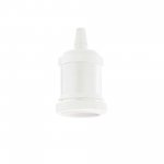 Ideal Lux PORTALAMPADA E27 GHIERA BIANCO