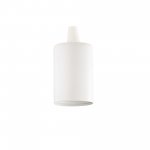 Ideal Lux PORTALAMPADA E27 LISCIO BIANCO