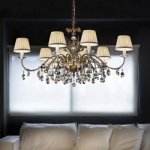 Подвесной светильник Masiero PRIMADONNA 5 Oro Lucido CR