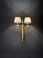 Настенный светильник Masiero PRIMADONNA A2 Oro Lucido SW