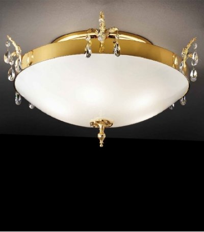 Потолочный светильник Masiero PRIMADONNA PL3 Oro Lucido SW